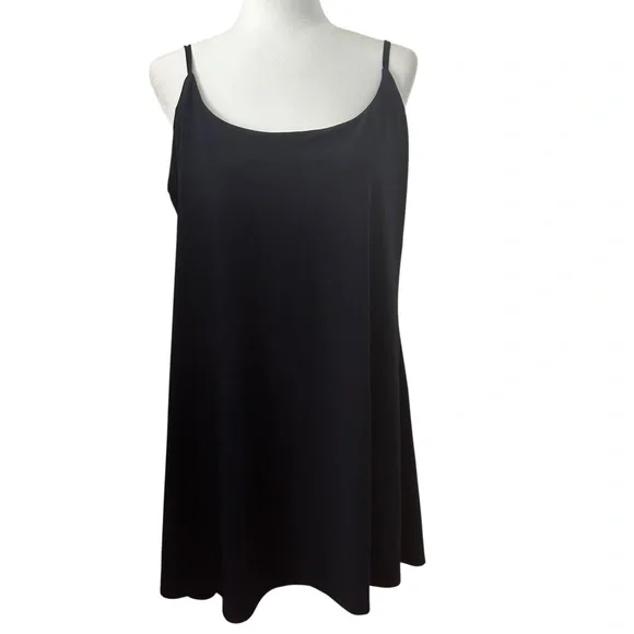 Abercrombie& Fitch Traveler Mini Tennis Dress Skort XLG tall Athletic retro  blue